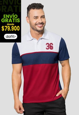 Polo Hombre Multicolor Mp 110970 MP