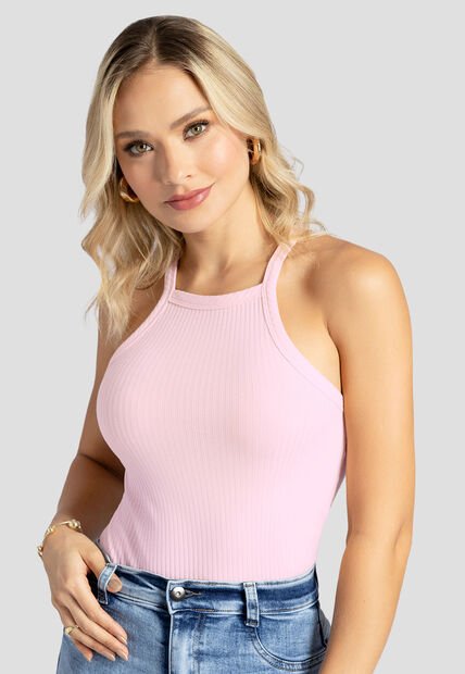 Camiseta Mujer Rosa Mp 34598