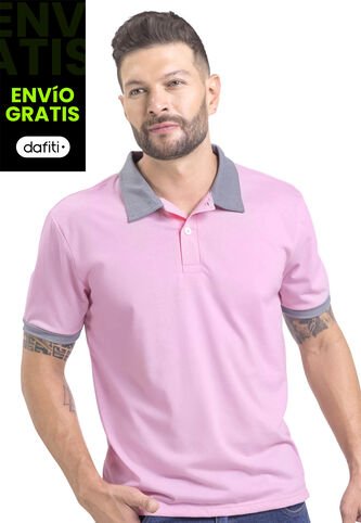 Polo Masculino Rosado Mp 3354 MP