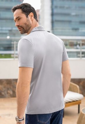 Polo Hombre Gris Claro Mp 110745
