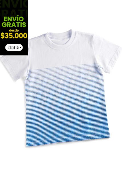 Camiseta Infantil Blanco Mp 76664