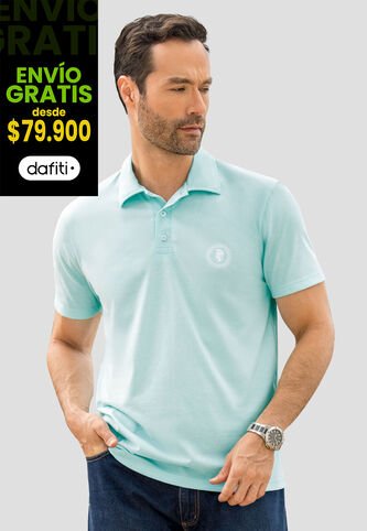 Polo Hombre Azul Baby Mp 110745 MP