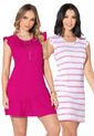 Vestido Paq X2 Mujer Fucsia Mp 5292 de MP