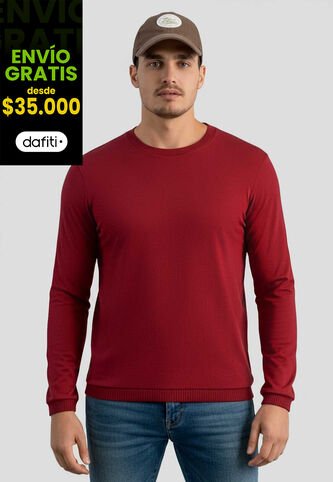 Camibuzo Hombre Merlot Mp 113059 MP