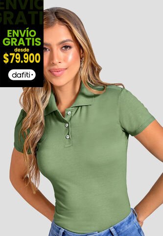 Polo Mujer Aceituna Mp 104448 MP