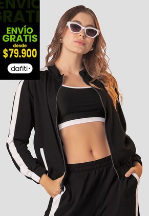 Chaqueta Mujer Negro Mp 110138