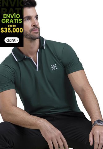 Polo Hombre Verde Mp 87630 MP