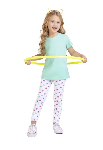 Legging Paq X2 Infantil Multicolor Mp 4133