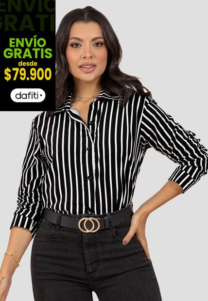 Camisa Mujer Estampado Mp 110432
