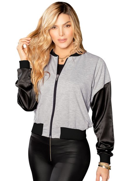 Chaqueta Mujer Gris Mp 96194
