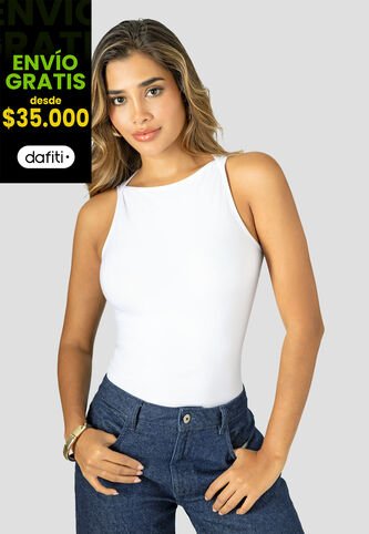 Blusa Mujer Blanco Mp 112595 MP