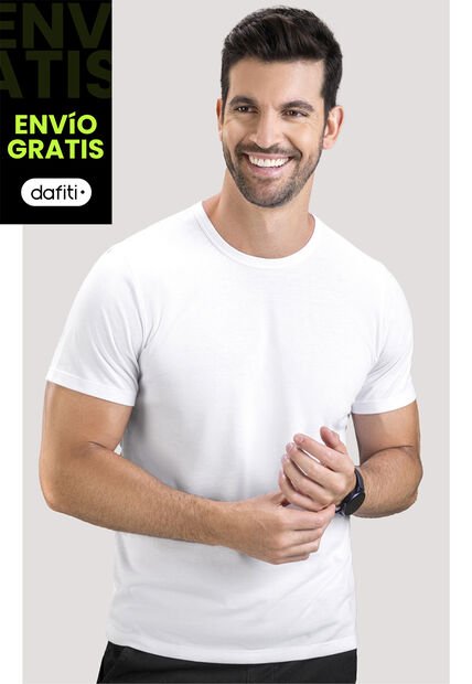 Camiseta Paq X2 Hombre Multicolor Mp 5022