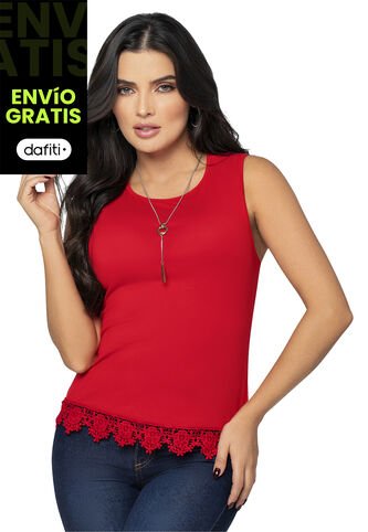 Camiseta Mujer Rojo Mp 7747 MP