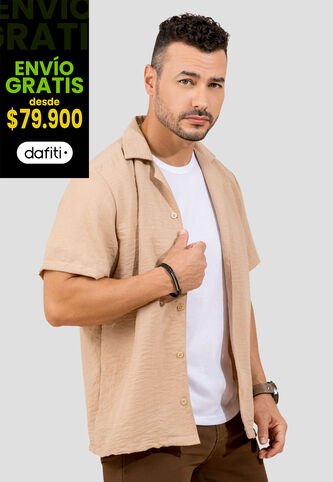 Camisa Hombre Latte Mp 110531 MP