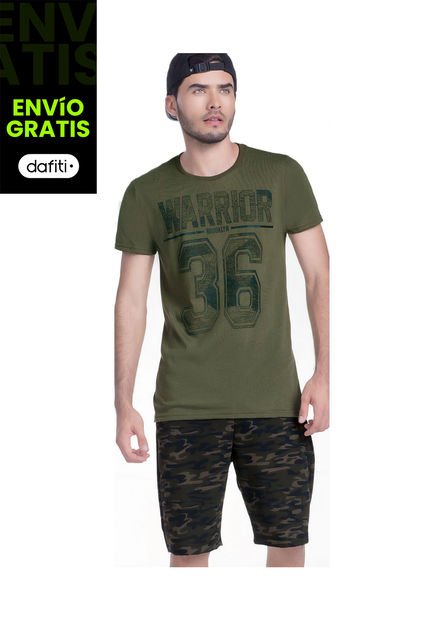 Bermuda Juvenil Para Hombre MP -Camuflado
