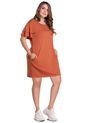 Vestido Corto Mujer Naranja Mp 75802 de MP