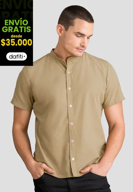 Camisa Hombre Latte Mp 105331