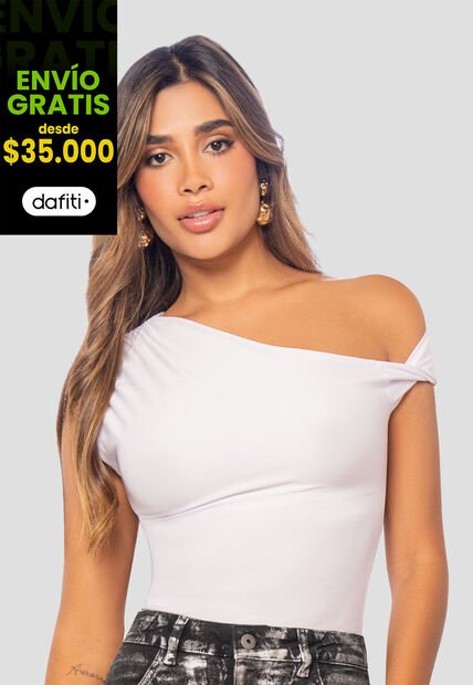 Blusa Mujer Blanco Mp 112667