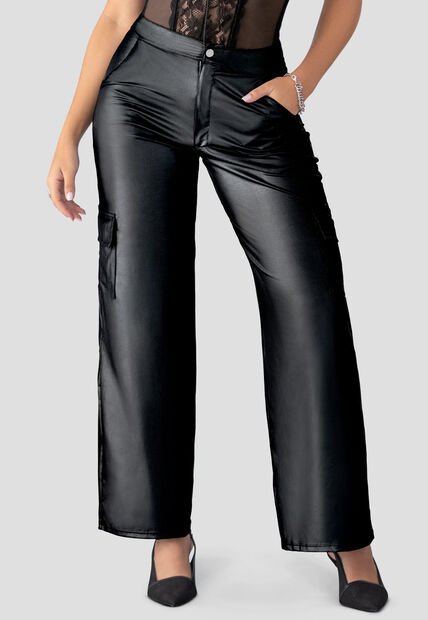 Pantalón Mujer Negro Mp 110268