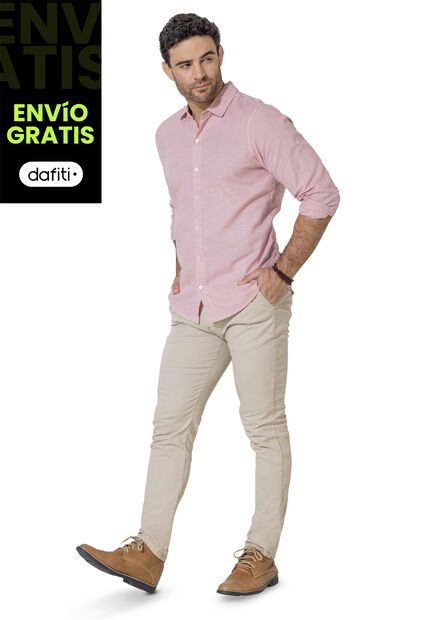 Camisa Hombre Palo De Rosa Mp 92835