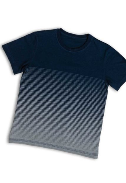 Camiseta Infantil Azul Mp 76664
