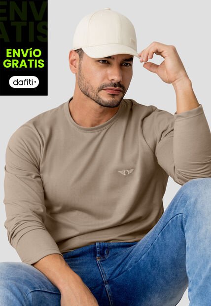 Camibuzo Paq X2 Hombre Bicolor Mp 103890