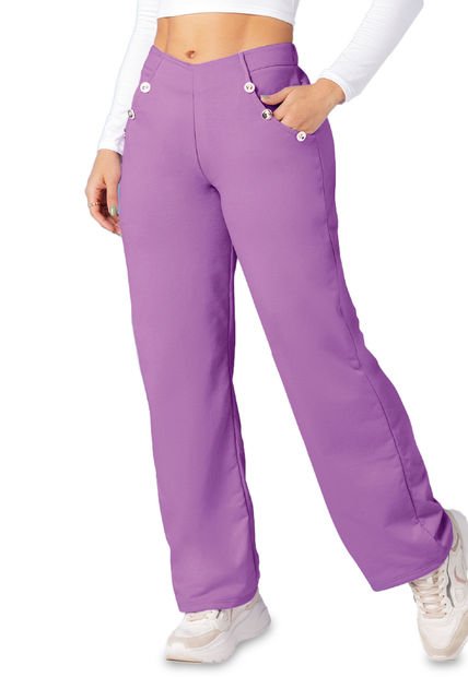 Pantalón Mujer Morado Mp 5936