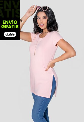 Blusón Mujer Palo De Rosa Mp 32998 MP