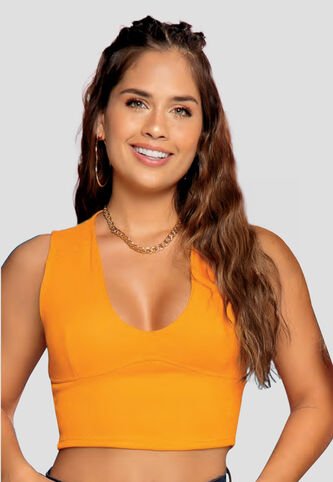 Camiseta Mujer Naranja Mp 9709 MP