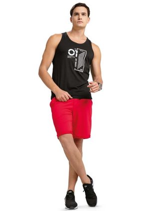 Camisilla Hombre Negro Mp 89751