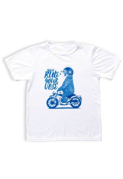 Camiseta Infantil Blanco Mp 86856
