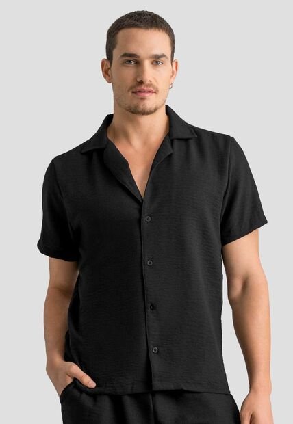 Camisa Hombre Negro Mp 113054