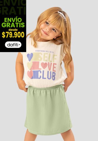 Vestido Paq X2 Infantil Femenino Bicolor Mp 108196 MP