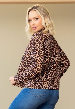 Camisa Mujer Animal-Print Mp 104369