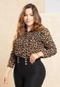 Camisa Mujer Animal-Print Mp 104369 de MP