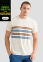 Camiseta Hombre Crema Mp 112553 de MP