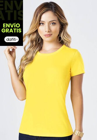 Camiseta Mujer Amarillo Mp 82961 MP