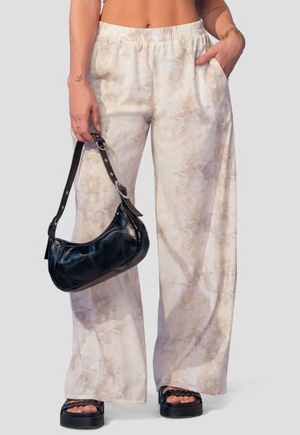 Pantalón Mujer Estampado Mp 107883