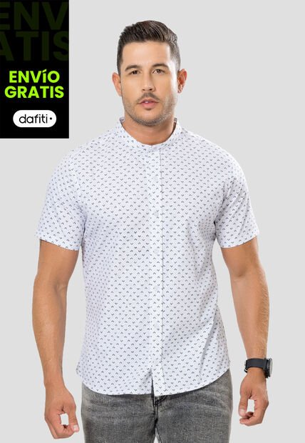 Camisa Hombre Estampado Mp 105654