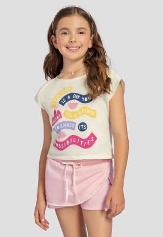Conjunto Infantil Femenino Bicolor Mp 111098 MP