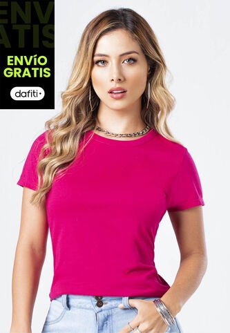 Camiseta Mujer Fucsia Mp 82961 MP