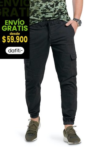 Jogger Juvenil Masculino Negro MP MP