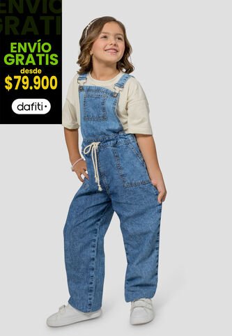 Overall Infantil Femenino Azul Mp 107578 MP