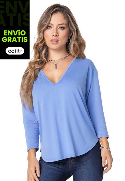 Camiseta Mujer Morazul Mp 16856