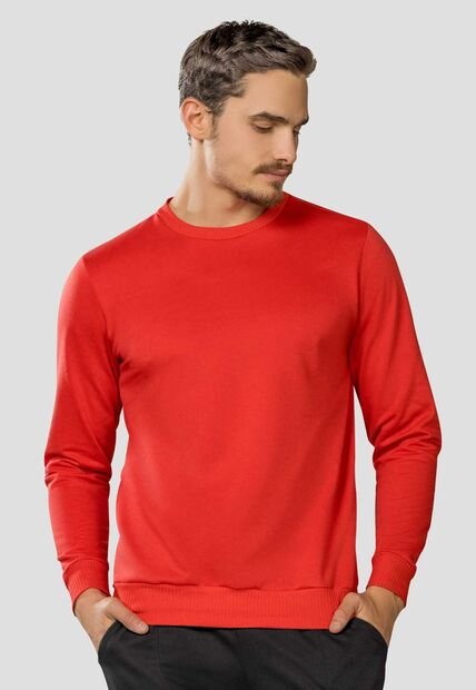 Buzo Hombre Rojo Mp 86579
