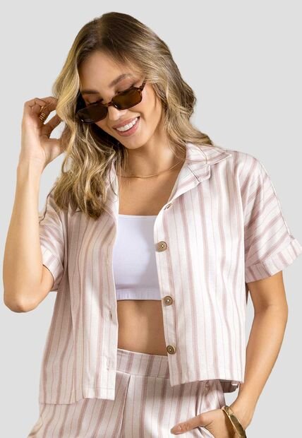 Camisa Mujer Estampado Mp 114389