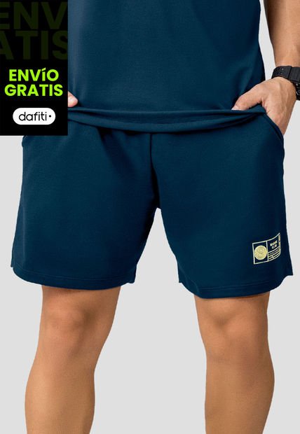 Bermuda Hombre Azul Profundo Mp 110527