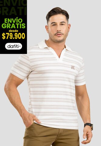 Polo Hombre Estampado Mp 107013 MP