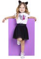 Conjunto Infantil Femenino Blanco Mp 3180 de MP