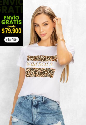 Camiseta Mujer Blanco Mp 106952 MP
